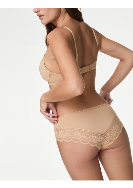 3'lü Dantel Detaylı Brazilian Külot Seti modelleri