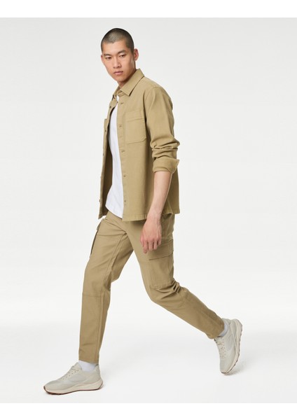 Marks & Spencer Tapered Fit Kargo Pantolon