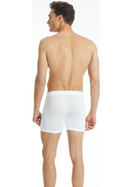 Blackspade Erkek Tekli Modal Silver Boxer, 9313-BS Beyaz