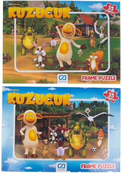 Puzzle Kuzucuk Frame 35 Parça 2 Adet