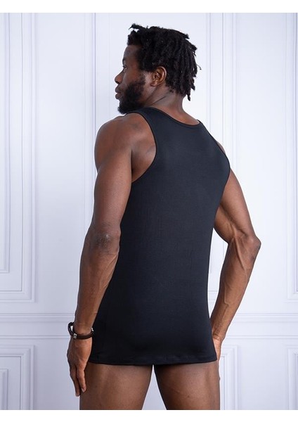 Pierre Cardin Erkek Tekli Paket Likralı Pamuk Stretch Modal Askılı Atlet, 300-PC Siyah fiyatları