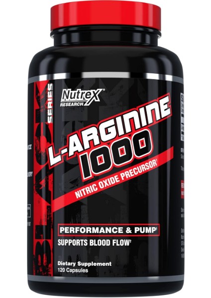 Black Series L-Arginine 1000 120 Capsul Usa Menşei 3531