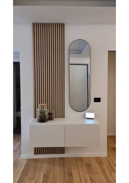 Keçeli Dekoratif Akustik Ahşap Panel – Pera (60X240CM). indirimleri