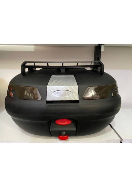 Çanta Sl-45 Bagaj Sırt Dayama Full Siyah Reflektörlü