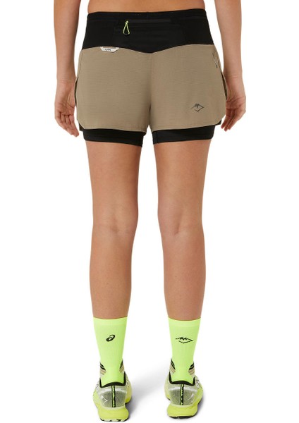 Fujitrail 2-N-1 Short Kadın Kahverengi Şort 2012C719-200 modelleri