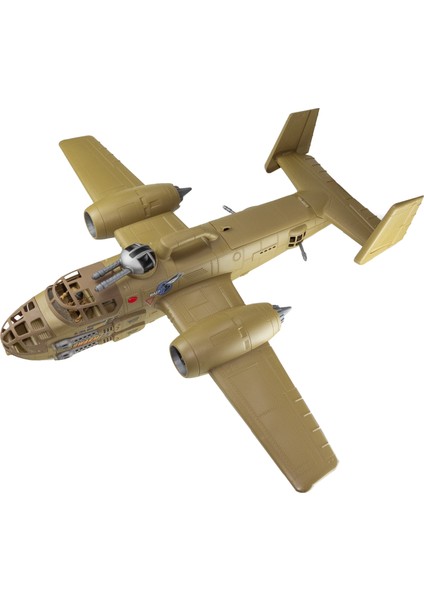 Oyuncak Uçak Askeri Savaş Uçağı Devboy Işıklı Sesli 85 cm