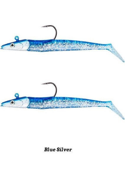Zand Eel 11CM 7gr-14 gr Double Body+Head Silikon Balık