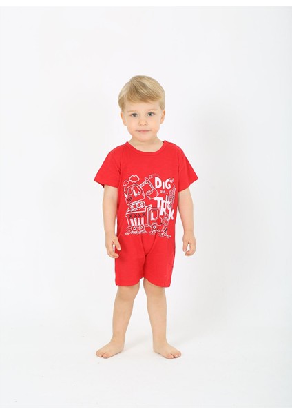 Kısa Tulum Erkek Bebek 6 Ay-3 Yaş fırsatları