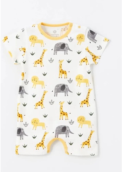 Kısa Tulum Erkek Bebek 3 Ay-3 Yaş