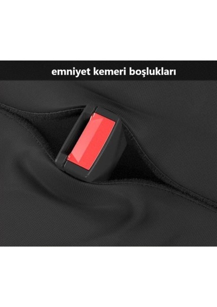 Ankaflex Oto Köpek Koltuk Kılıfı Araba Koltuk Örtüsü Evcil Hayvan Su Kir Toz Koruyucu Koltuk Şiltesi