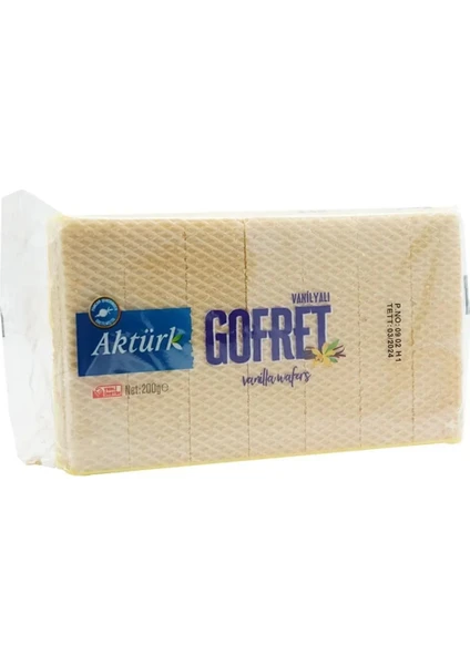 Vanilyalı Gofret 6x200 gr