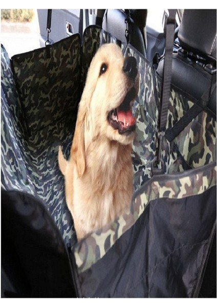 Ankaflex Araç Içi Arka Koltuk Köpek Örtüsü (Kamuflaj Desenli)