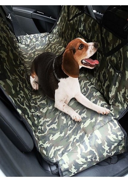 Ankaflex Araç Içi Arka Koltuk Köpek Örtüsü (Kamuflaj Desenli)