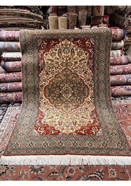 El Dokuma Kayseri Hacılar Dokuması Ebat 220X140.