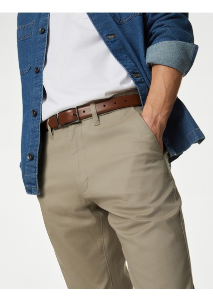 Regular Fit Chino Pantolon