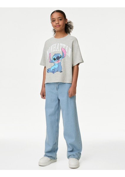 Marks & Spencer Lilo & Stitch™ T-Shirt 6-16 Yaş