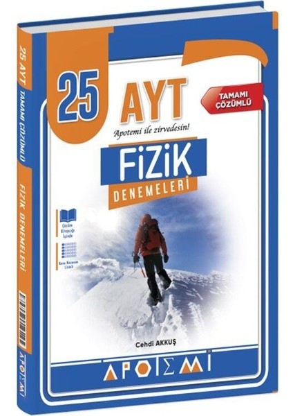 Apotemi Yayınları AYT 25'li Fizik Denemeleri