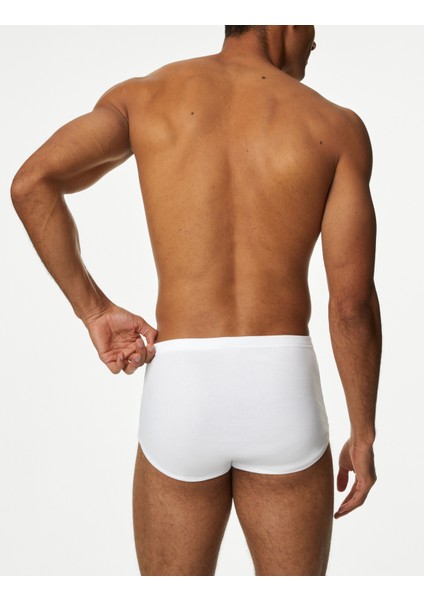 3'lü Saf Pamuklu Staynew™ Brief Külot Seti fiyatları