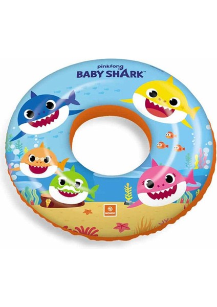 Baby Shark Simit 50 Cm, Çocuk Deniz Simidi - Mavi Su Dünyası