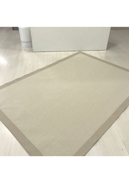 Jüt Sisal Bej Makine Halısı 9327