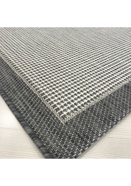 Jüt Sisal Gri Makine Halısı 9213