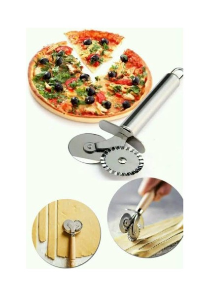 Çift Başlıklı Pizza Hamur Bıçağı fiyatları