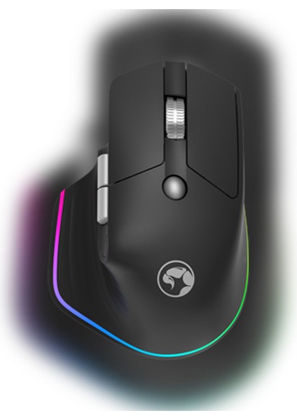 G803 Bk RGB Ergonomik Kablosuz Oyuncu Mouse