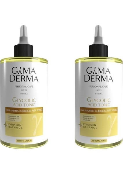 Ikili Canlandırıcı Glikolik Asit Tonik Seti
