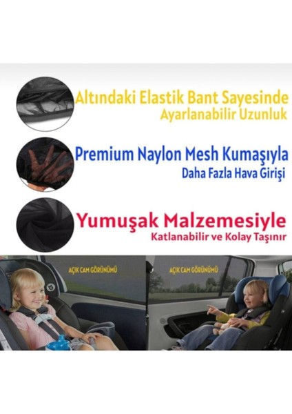 Ankaflex 2 Adet Araba Yan Cam Güneşlik Perde Kılıf Güneşliği Oto Araç Arka Yan Cam Için Güneşlik Universal indirimleri