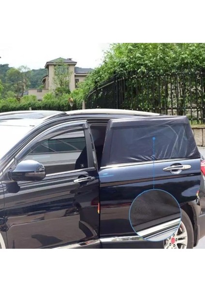 Oto Güneşlik Perde Araba Yan Cam Perdesi 2 Adet Önleyici Araç Içi Güneşliği Için Güneş Sinekliği