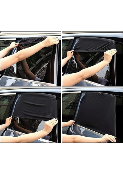 Ankaflex Araç Yan Cam Ergonomik Güneşlik ve Perdesi (2 Adet) indirimleri