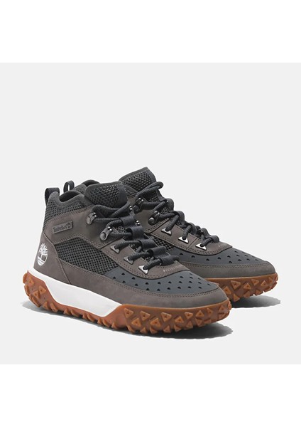 Greenstride Motion 6 Mid Lace Up Sneaker Erkek Gri Bot TB0A6A98Y551