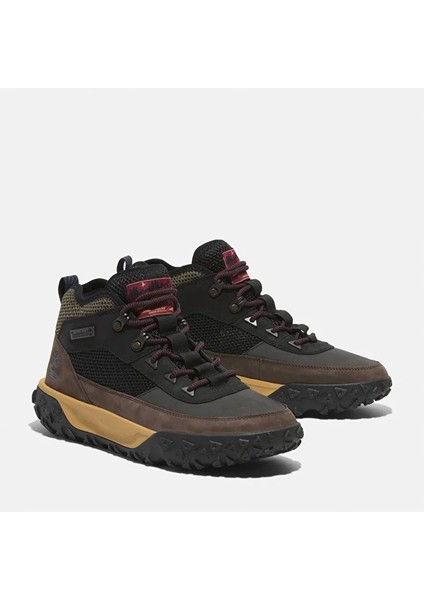 Greenstride Motion 6 Mid Lace Up Sneaker Erkek Siyah Bot TB0A6CW1EJC1