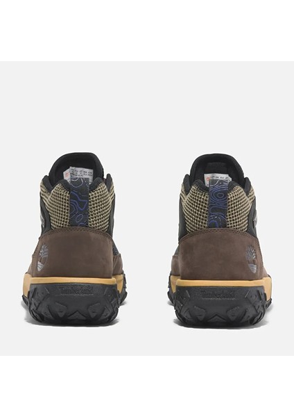Greenstride Motion 6 Mid Lace Up Sneaker Erkek Siyah Bot TB0A6CW1EJC1