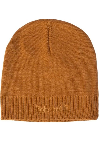 Knit Logo Beanie Erkek Sarı Bere TB0A1EGX2311