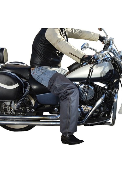 Ankaflex Motorcu Motosiklet Sürücü Pantolonu Scooter Dizliği Sıvı Rüzgar Geçirmez Isı Yalıtımlı Koruyucu