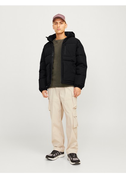 Jjeotto Puffer Jacket Sn Erkek Siyah Ceket 12258416-02 fiyatları