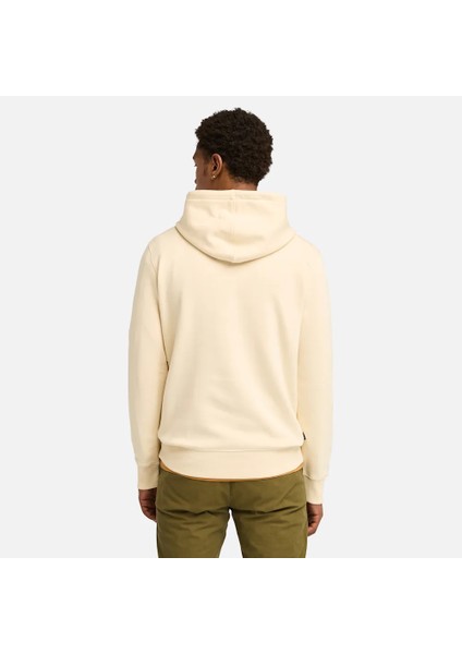 Kennebec Rıver Tree Logo Hoodie Erkek Bej Sweatshirt TB0A2BJHEFL1
