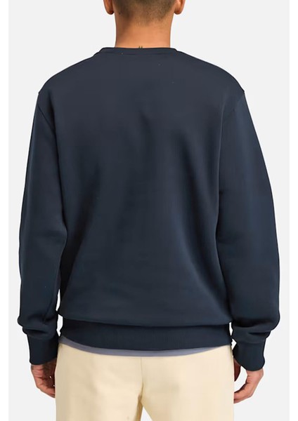 Hampthon Crew Neck Erkek Lacivert Sweatshirt TB0A6VG64331