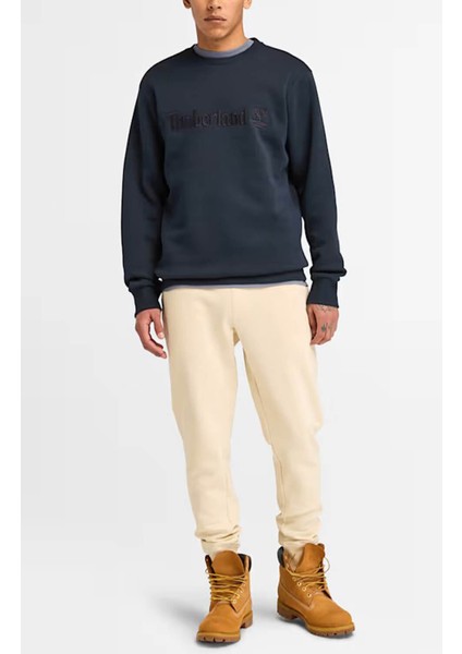 Hampthon Crew Neck Erkek Lacivert Sweatshirt TB0A6VG64331