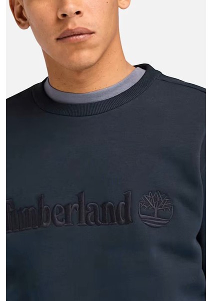 Hampthon Crew Neck Erkek Lacivert Sweatshirt TB0A6VG64331 modelleri