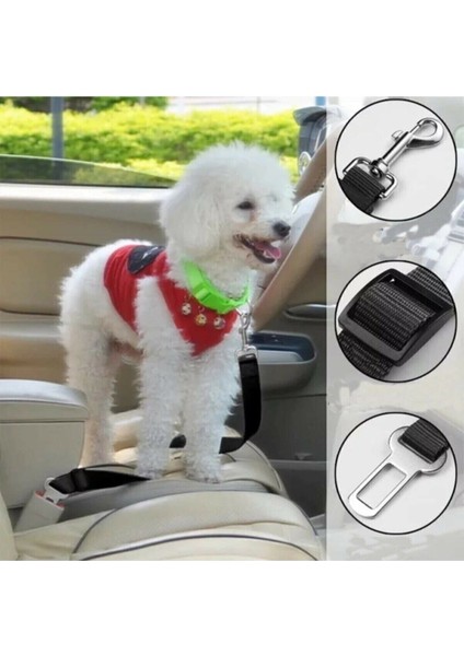 Ankaflex Evcil Hayvan Araç Emniyet Kemeri Kedi Köpek Araba Tasması Köpek Oto Aksesuarı fırsatları