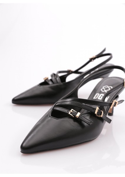 Dgn 6655 Kadin Üstü Kemer Aksesuarli Topuklu Ayakkabi fırsatları