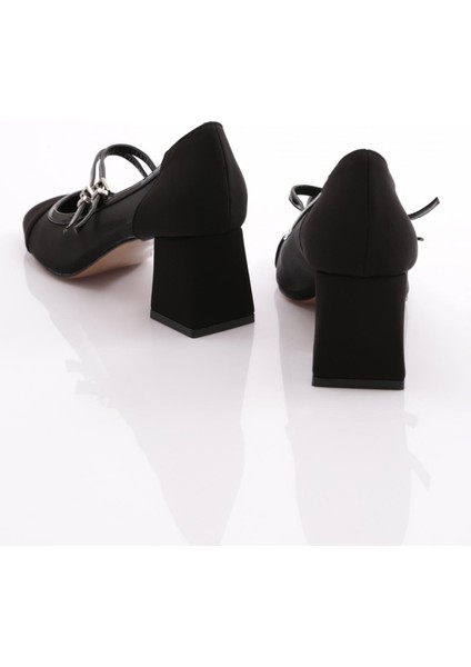 Dgn 6805 Kadin Üstü Çift Şerit Bağlamali Topuklu Ayakkabi modelleri