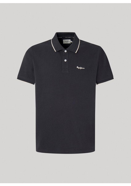 Pepe Jeans Siyah Erkek Polo T-Shirt PM542101 999 Hans