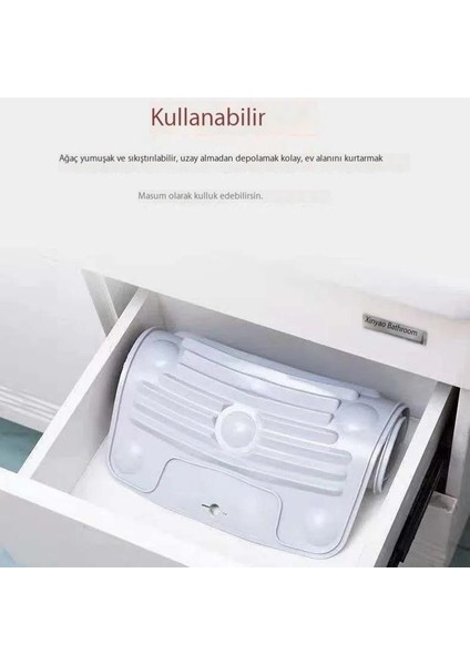 Silikon Çamaşır Tahtası Ev Internet Ünlü Katlanabilir Yumuşak Çamaşır Tahtası (Yurt Dışından)