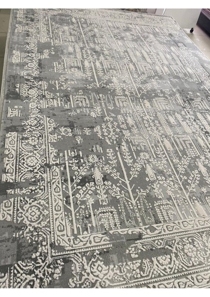 05856A Gri Krem Modern Eskitme Desen Halı fiyatları