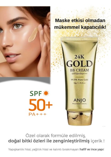 Altin Özlü Güneş Korumali Yüksek Kapatici Bb Krem Spf 50+ Pa+++ 50g