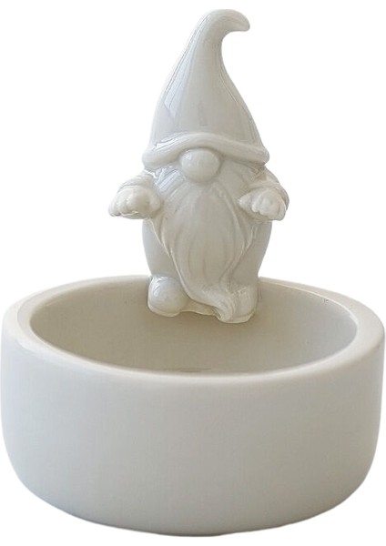 Santa Claus Candlestick Ceramic Aromatherapy Box (Yurt Dışından)