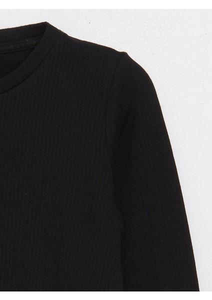 Lcw Kids Gri Melanj Bisiklet Yaka Uzun Kollu Erkek Çocuk Termal Atlet modelleri